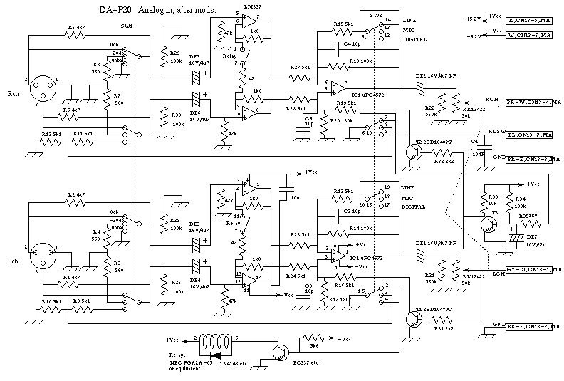 Circuit Diagram - after modifications.
